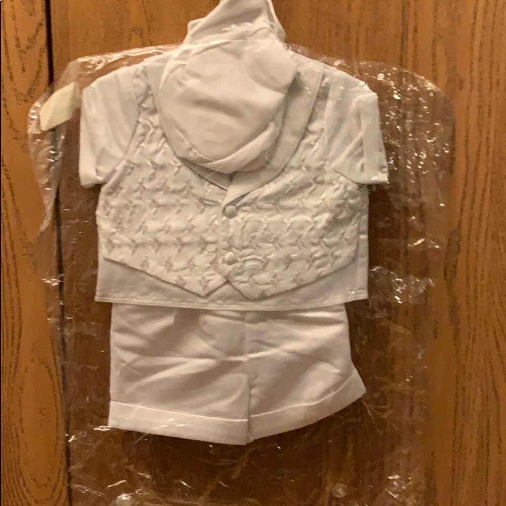 Baby baptism outfit